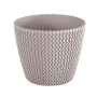 Kvetináč SPLOFY 157/132 mm, 1.7 lit., mocca