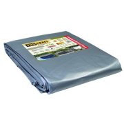 Plachta prekrývacia Procraft ST 2x3 m; 200 g/m²; nepremokavá s okami; strieborná
