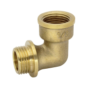 Koleno mosadz K-504 DN20, VN/VO, 3/4"